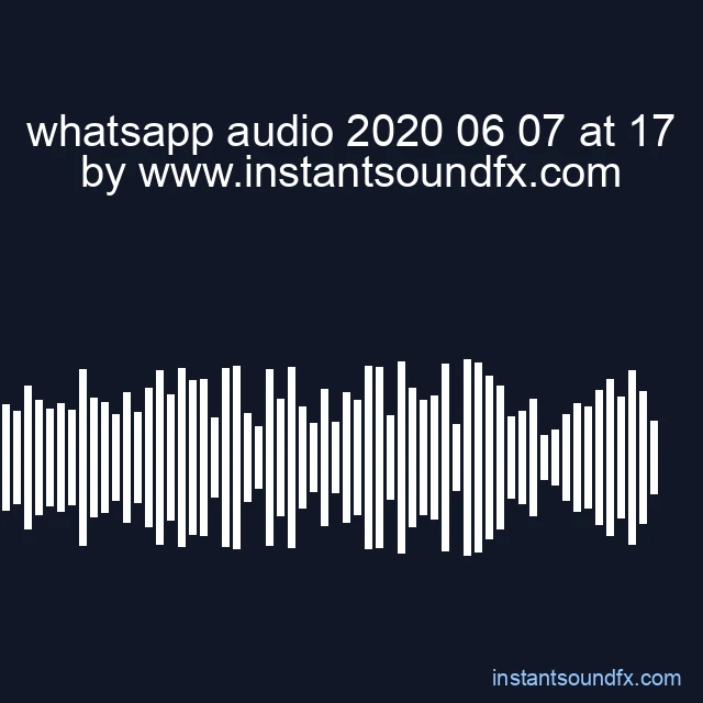 whatsapp audio 2020 06 07 at 17 image