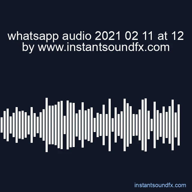 whatsapp audio 2021 02 11 at 12 image