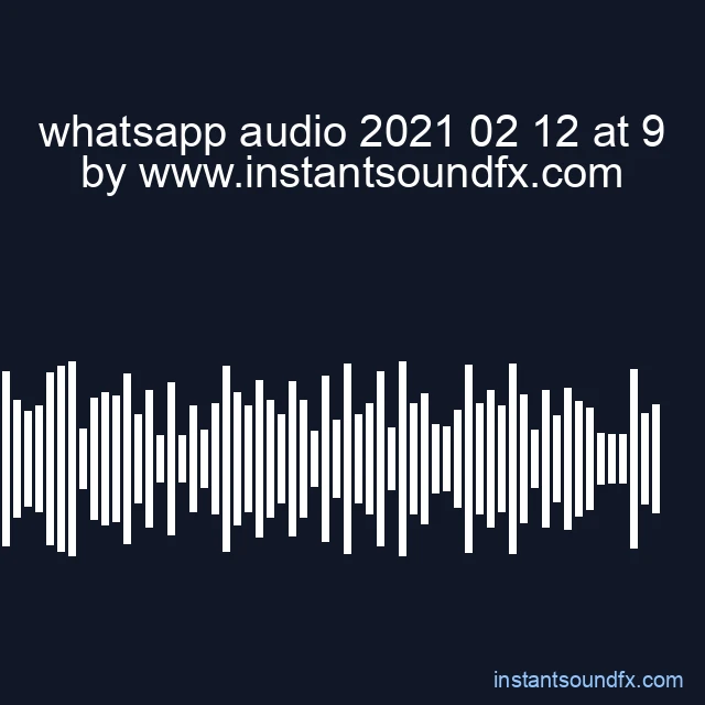 whatsapp audio 2021 02 12 at 9 image