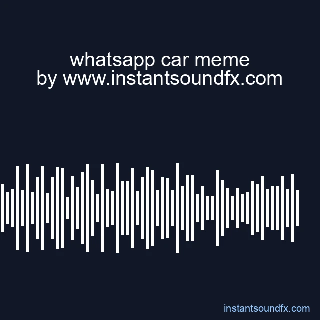 whatsapp car meme image