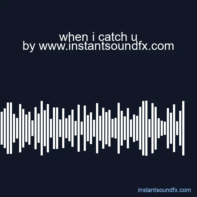 when i catch u image