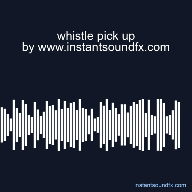 whistle pick up image