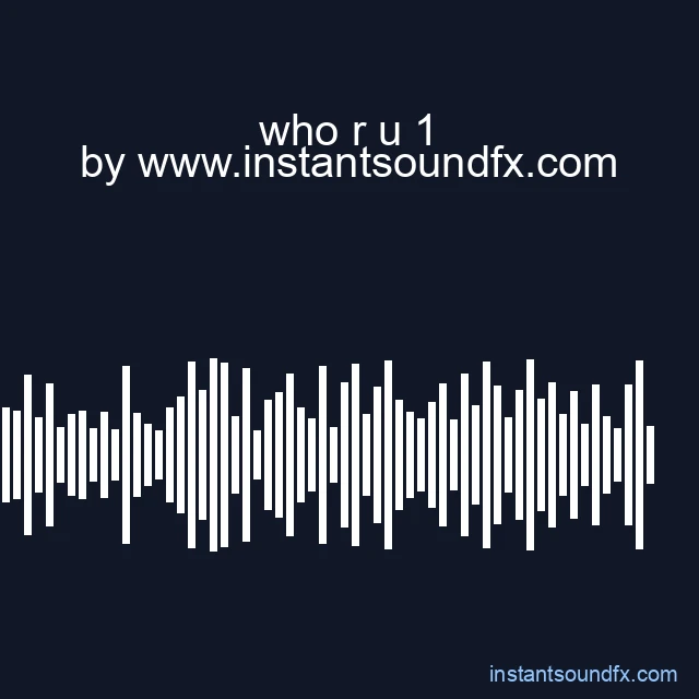 who r u 1 image