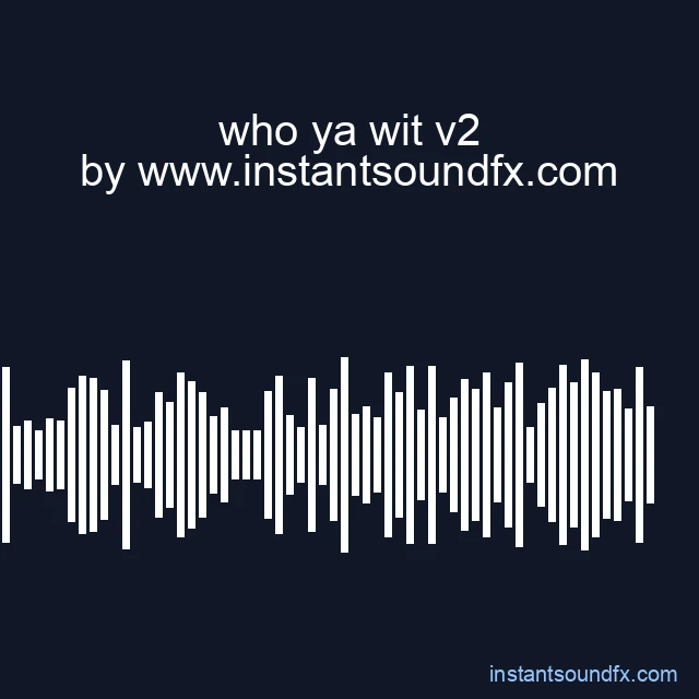 who ya wit v2 image