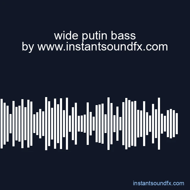 wide putin bass image