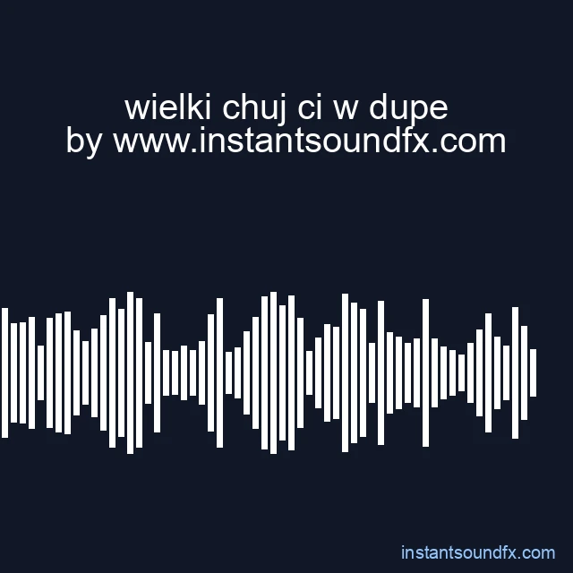 wielki chuj ci w dupe image