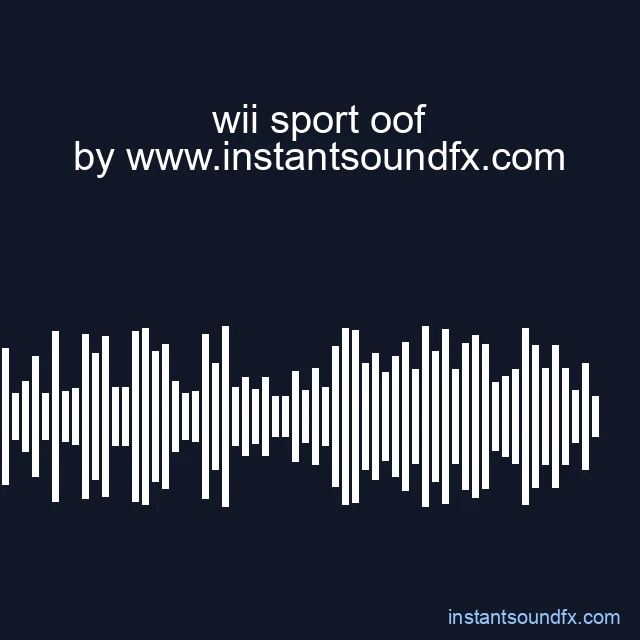 wii sport oof image