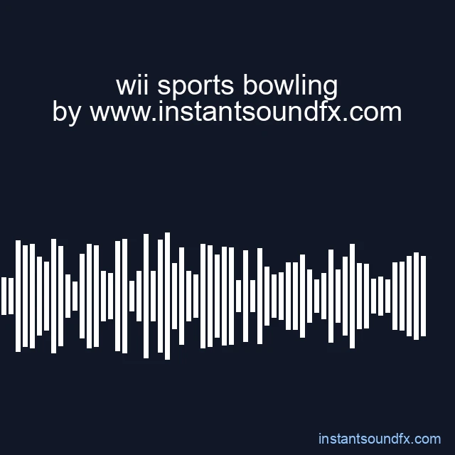 wii sports bowling image
