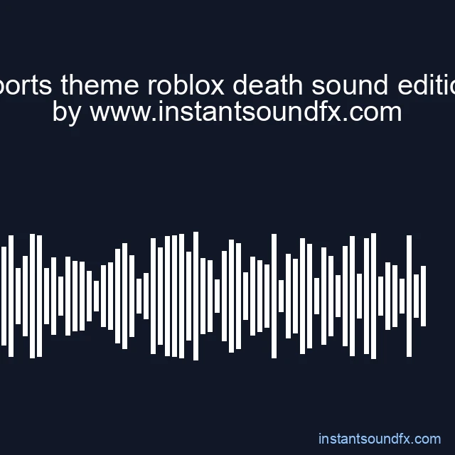 wii sports theme roblox death sound edition au image