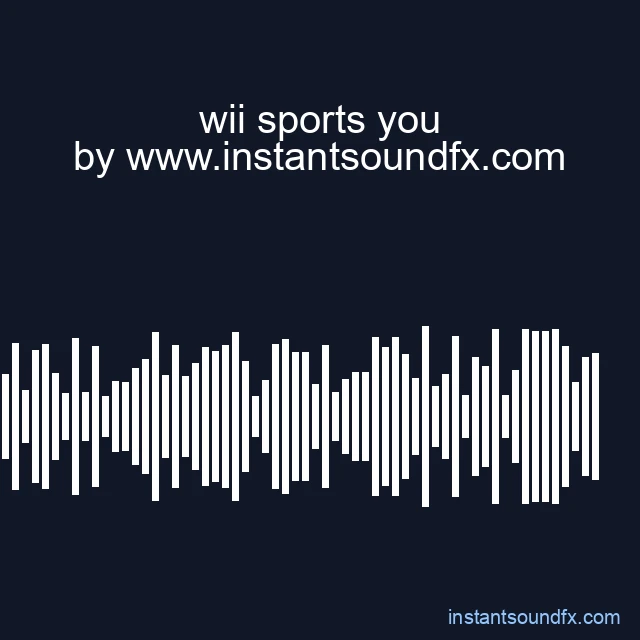 wii sports you image