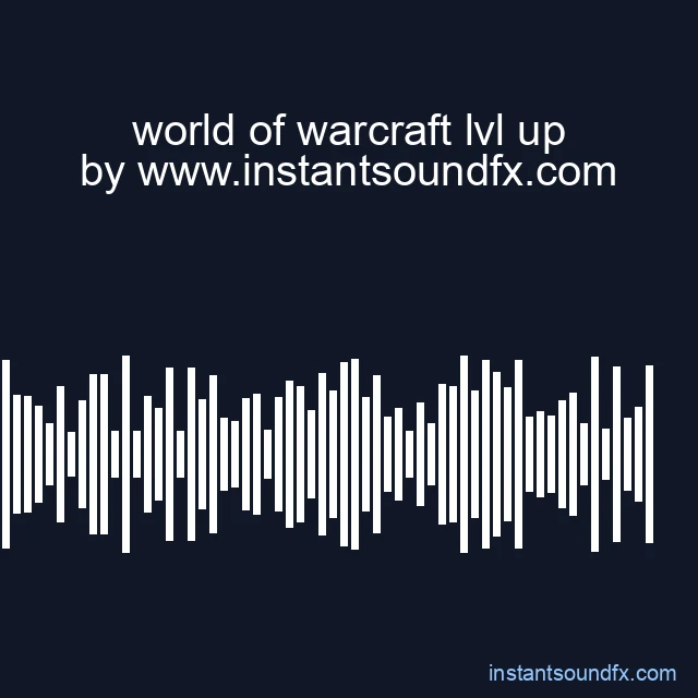 world of warcraft lvl up image
