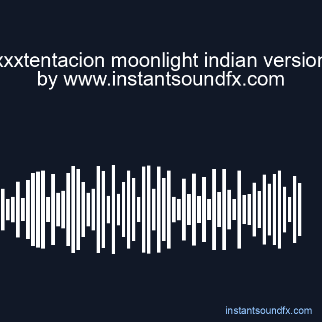 xxxtentacion moonlight indian version image