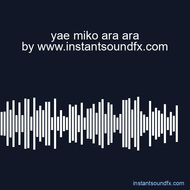 yae miko ara ara image