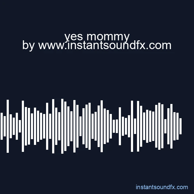 yes mommy image