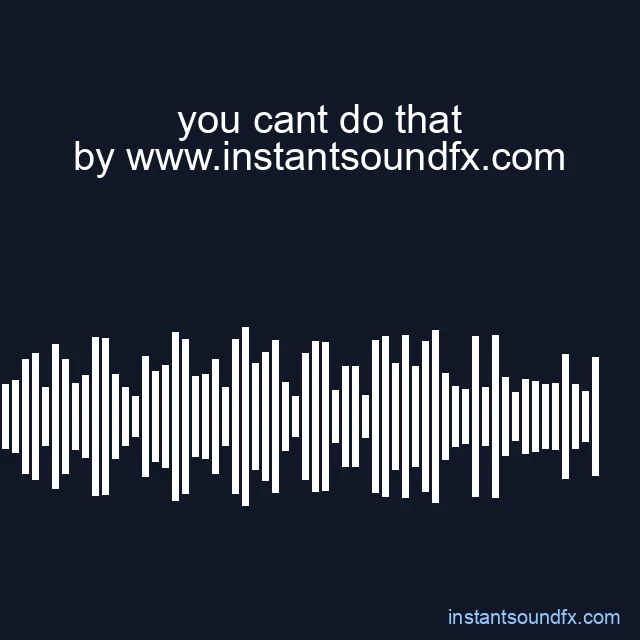 you cant do that image