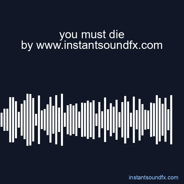you must die image