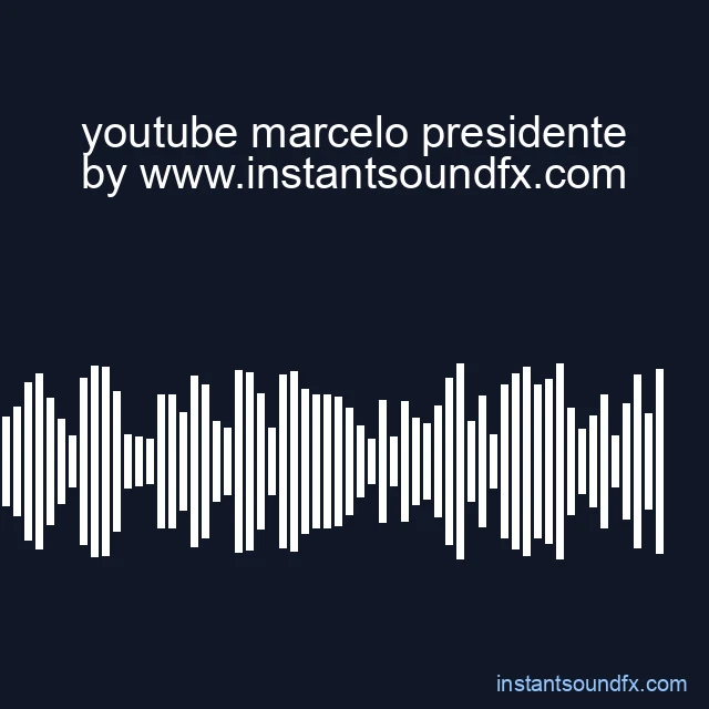 youtube marcelo presidente image
