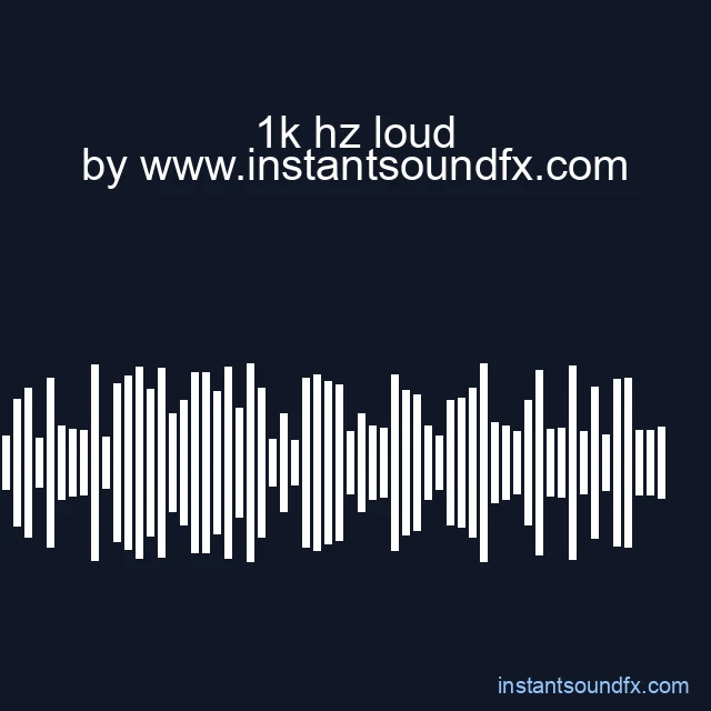 1k hz loud image