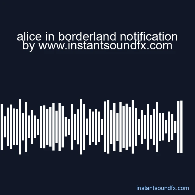 alice in borderland notification image