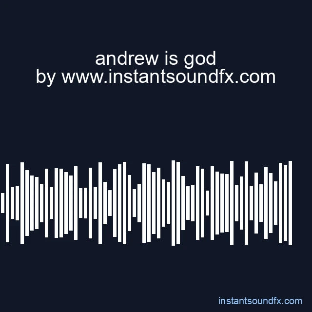 andrew is god image