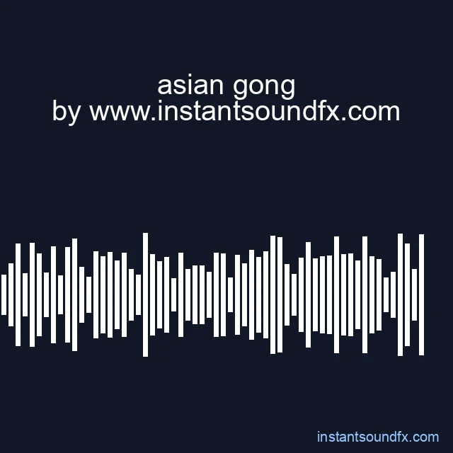 asian gong image