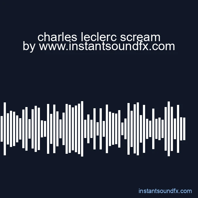 charles leclerc scream image