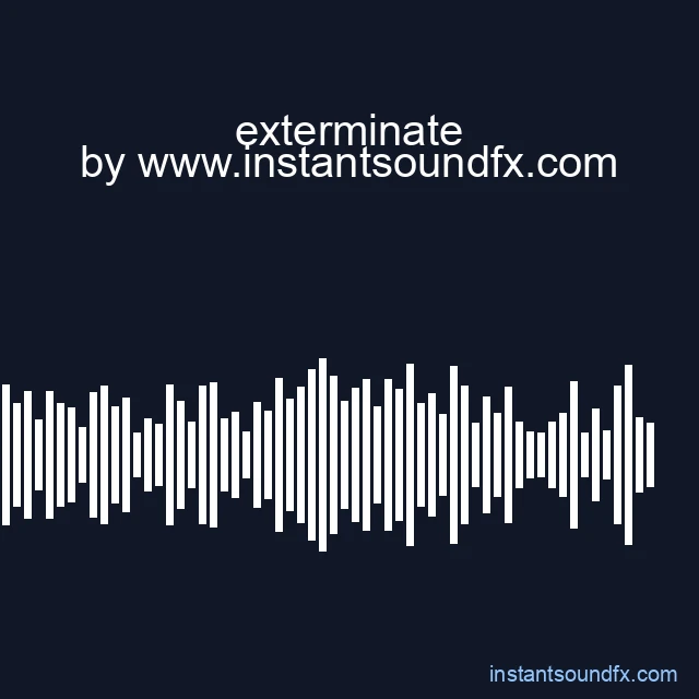 exterminate image