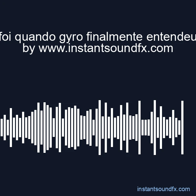 foi quando gyro finalmente entendeu image