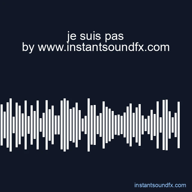 je suis pas image