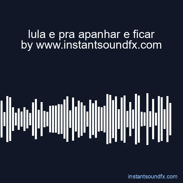 lula e pra apanhar e ficar image