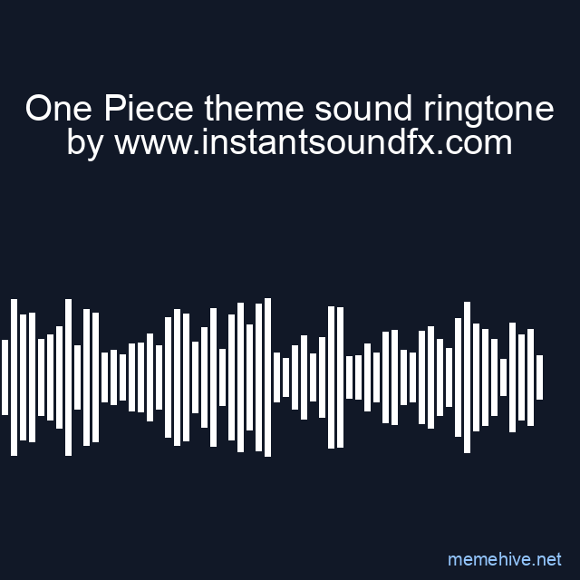 One Piece theme sound ringtone image