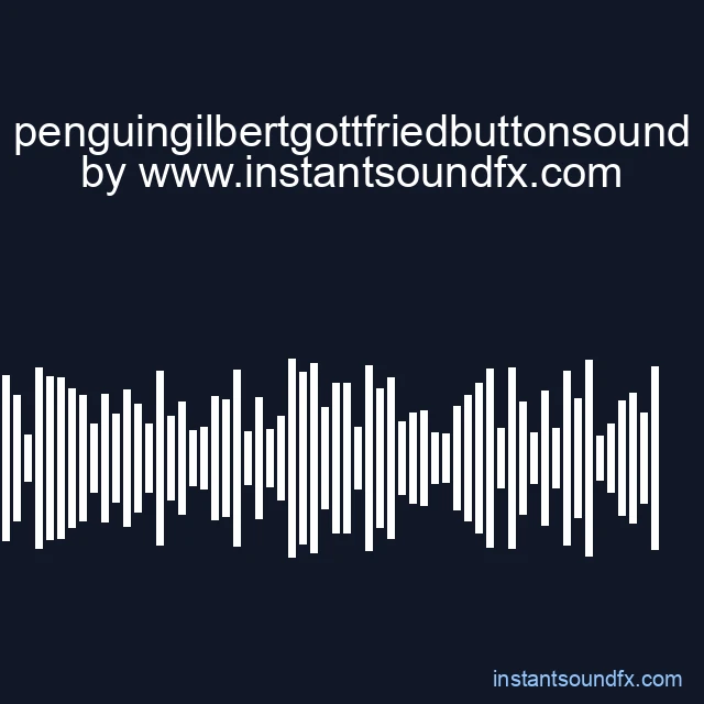 penguingilbertgottfriedbuttonsound image