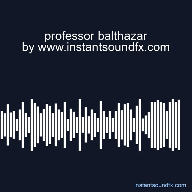 professor balthazar image
