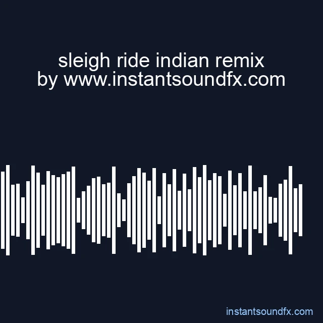 sleigh ride indian remix image