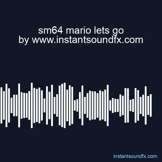 sm64 mario lets go image