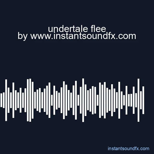 undertale flee image