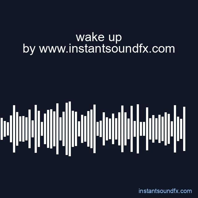 wake up image